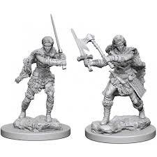 Nolzur's Marvelous Miniatures - Human Barbarian Female